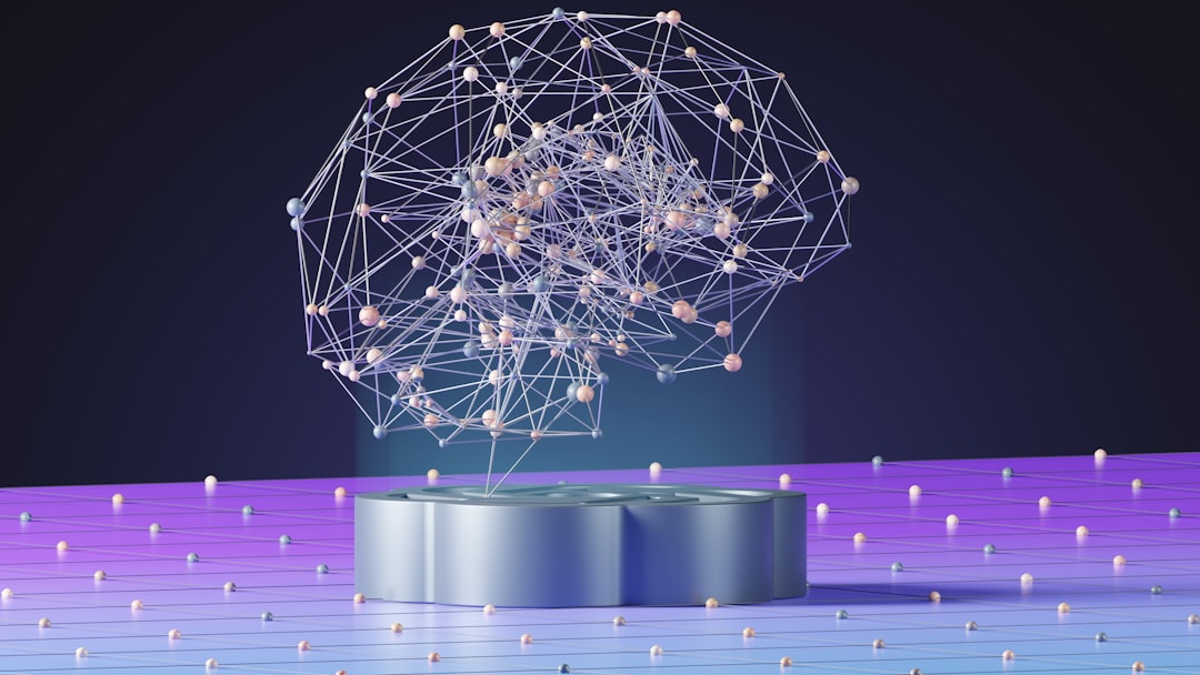 Abstract network of connected nodes representing AI-driven B2B buyer data